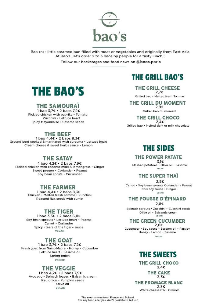 Bao's - Menu Image 2